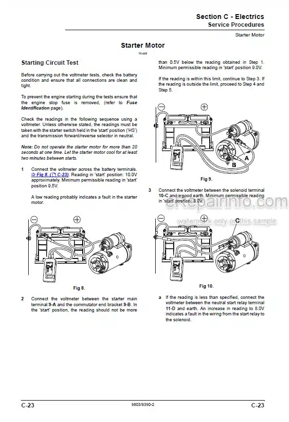 Photo 3 - JCB 6X4 Groundhog Service Manual Machine 9803-9390