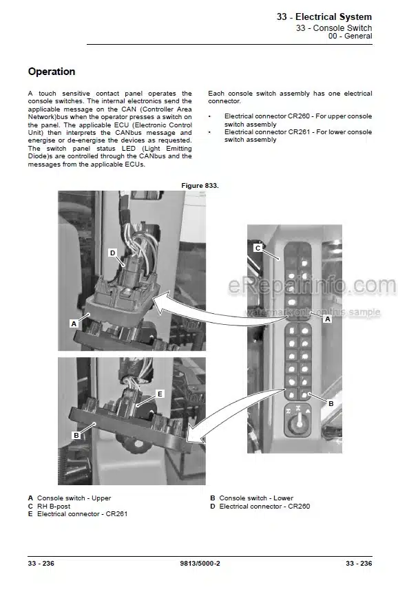 Photo 7 - JCB S1530E S1930E S2032E S2046E S2632E S2646E S3246E S4046E S4550E Service Manual Mobile Elevating Platform 9813-8200