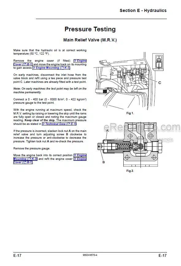 Photo 6 - JCB HTD5 Dumpster Service Manual Dumper 9803-9570