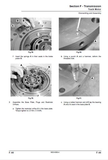 Photo 7 - JCB 418S Service And Operators Manual Wheel Loader 9813-3550