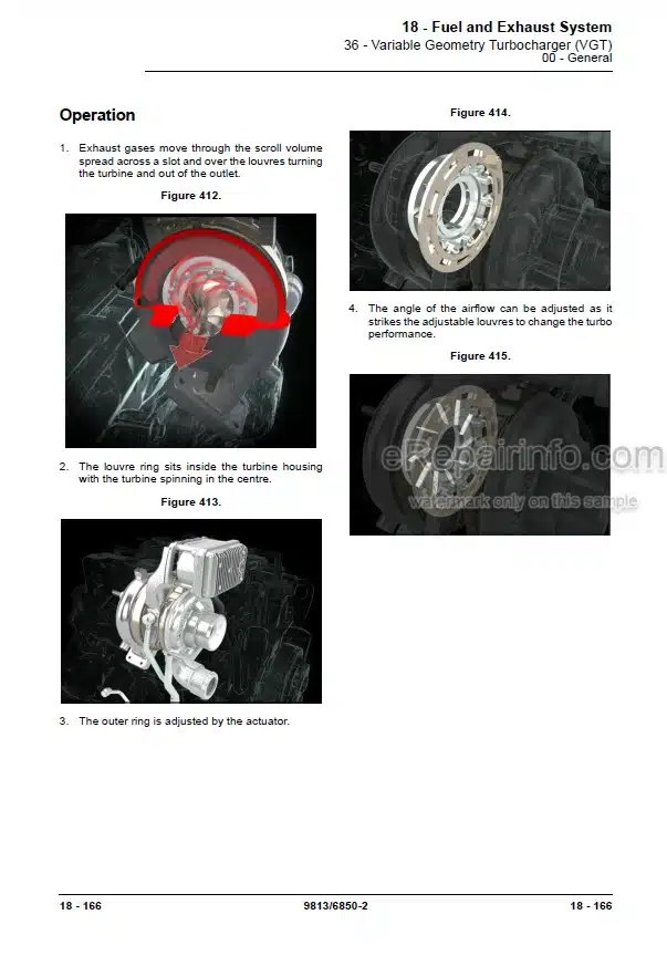 Photo 8 - JCB TM180 TM220 Service Manual Wheel Loader 9803-9995