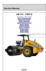 Photo 4 - JCB VM115 Tier III Service Manual Single Drum Roller 9813-0700
