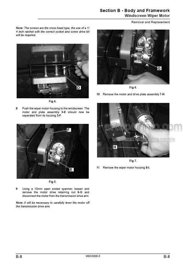 Photo 8 - JCB TLT30D High Lift TLT35D TLT35D 4X4 Teletruck Service Manual Telescopic Handler 9813-2500