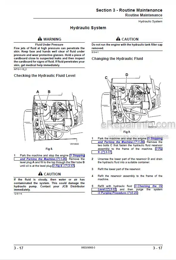 Photo 11 - JCB VMS55 Service Manual Vibratory Roller 9803-9560