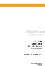 Photo 5 - Case 1150M Stage IIIB Service Manual Crawler Dozer 48080034