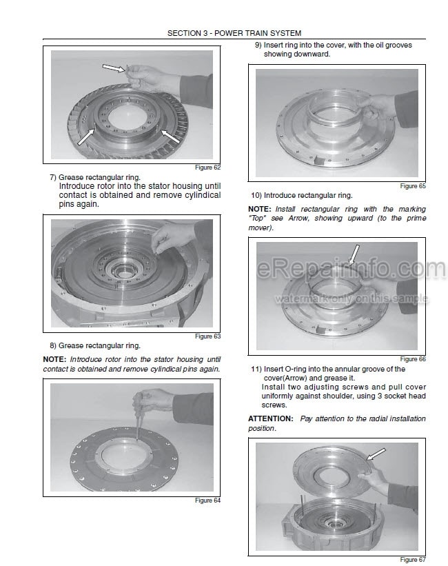 Photo 2 - Case 1221E Tier 3 Repair Manual Wheel Loader 87728465NAR0
