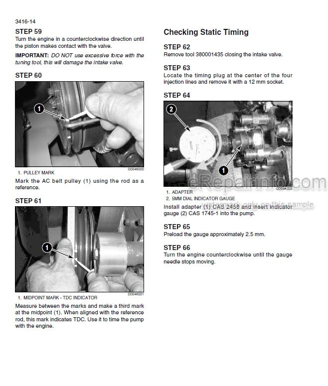 Photo 7 - Case 580M 580 590 Super M Super M Plus Series 3 Repair Manual Loader Backhoe 87728449NA