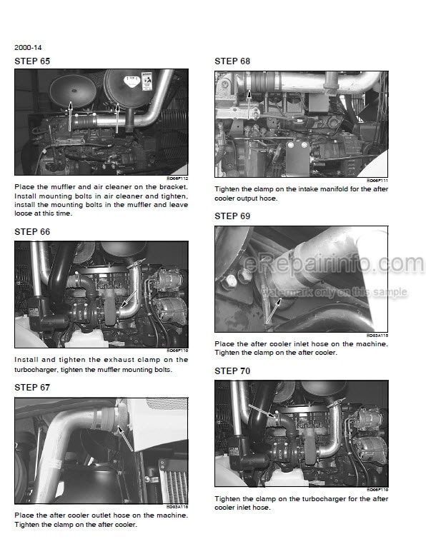Photo 8 - Case 650M Tier 4B Final Service Manual Crawler Dozer 48153338