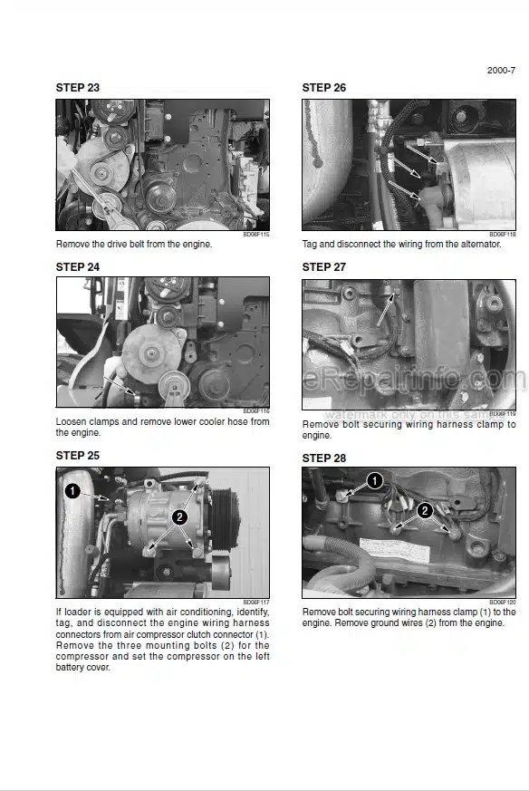 Photo 8 - Case 821F 921F Stage IV Service Manual Wheel Loader 47969425
