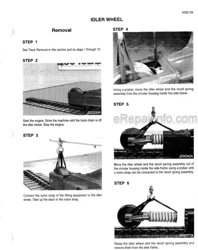 Photo 7 - Case CK36 CK50 Service Manual Excavator 7-56381