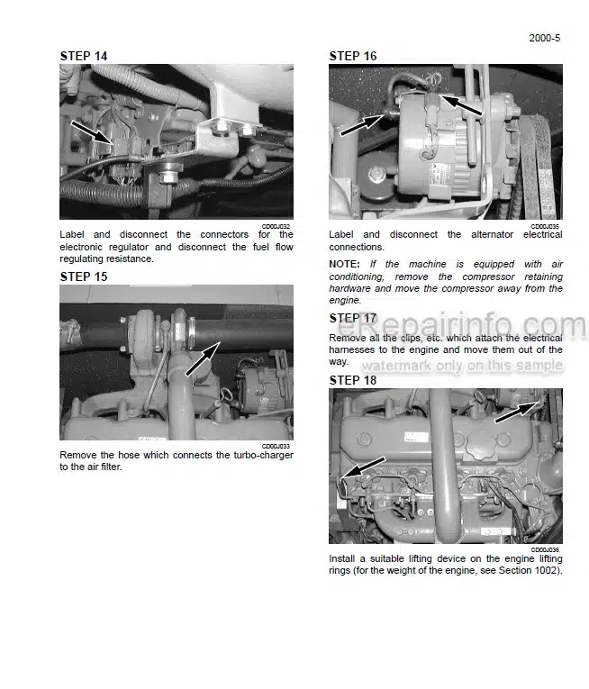 Photo 7 - Case CX130B CX130B Forestry Machine Service Manual Crawler Excavator 47915915