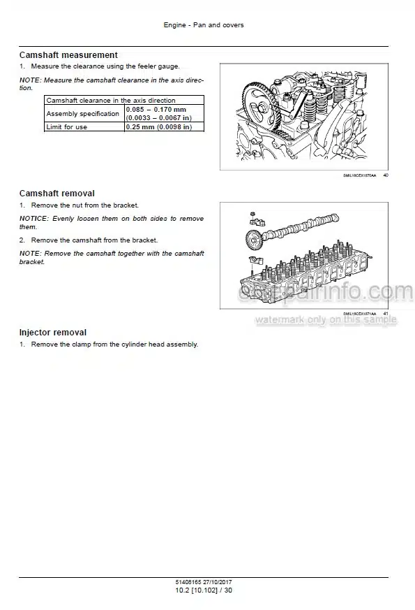 Photo 8 - Case CX750D Service Manual Crawler Excavator 51408118