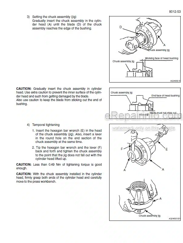 Photo 8 - Case CX75CSR Service Manual Midi Excavator