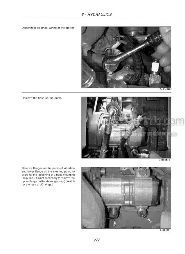 Photo 1 - Case DV201 DV202 DV204 Service Manual Vibratory Roller 9-54980