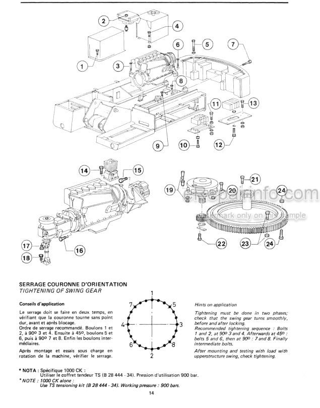 Photo 3 - Case Drott Poclain Mechanic Handbook Excavator S406303