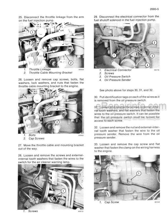 Photo 8 - Case W14 Service Manual Loader 9-69100