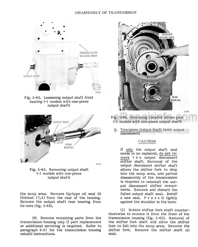 Photo 7 - Case W26 Series B Service Manual Loader 9-71017