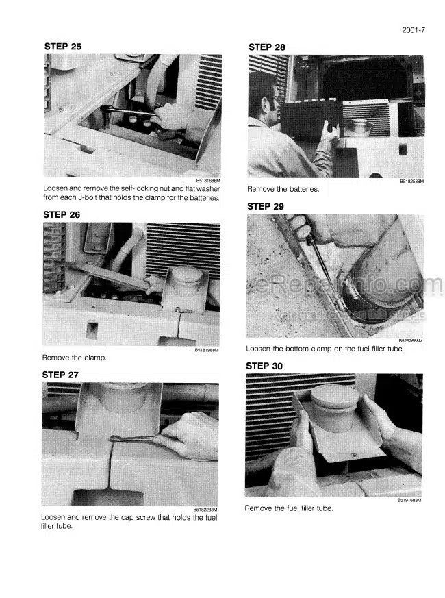 Photo 8 - Case W30 Service Manual Loader 8-41151