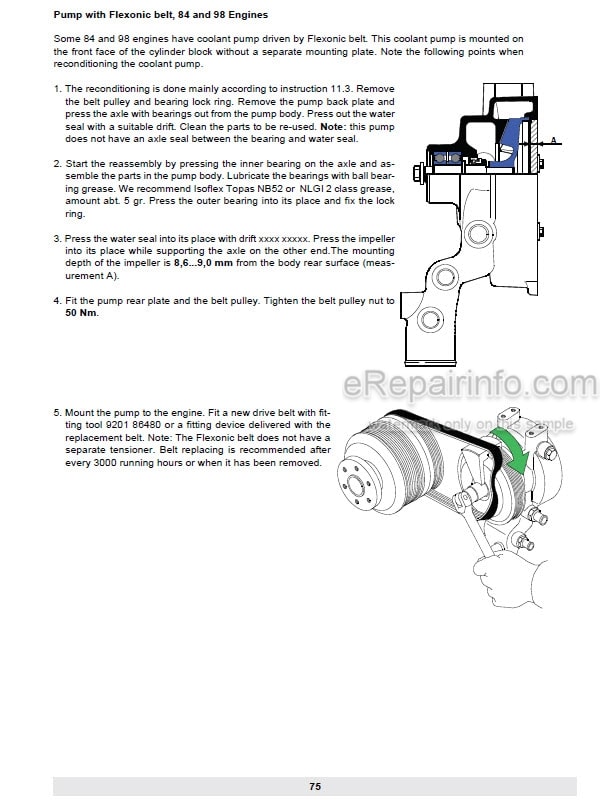 Photo 11 - AGCO Sisu Power 4Th Generation Workshop Manual Engine 8370-79492