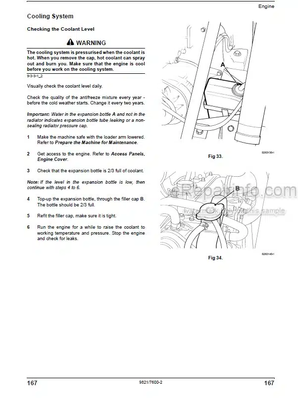 Photo 1 - JCB 1CXWS 1CXT Tier 3 Operators Manual Backhoe Loader 9821-7600