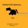 Photo 4 - JCB 1CX Operator Manual Backhoe Loader 9821-0700-4