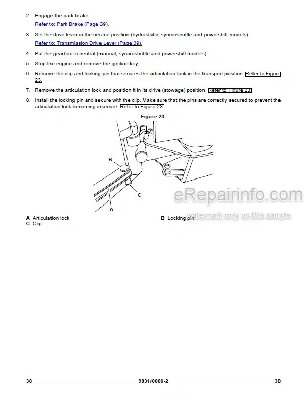 Photo 6 - JCB Vibromax VMF70 VMF90 Instruction Manual Vibrating Plate 06027-28135A