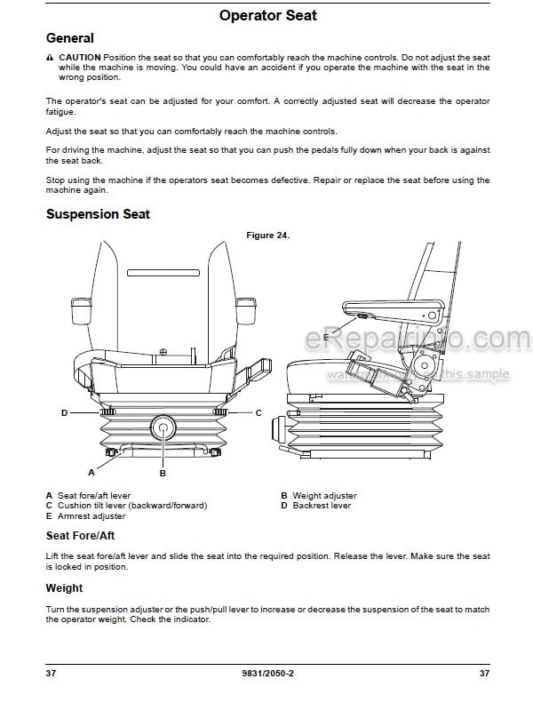 Photo 3 - JCB 220LC Xtra Operators Manual Excavator 8931-2050