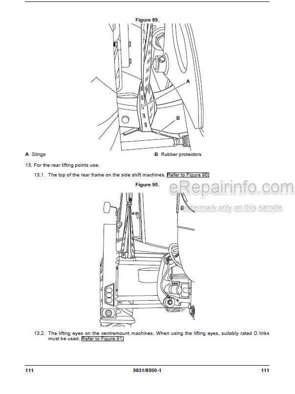 Photo 6 - JCB 3CXG Operators Manual Backhoe Loader 9831-8500