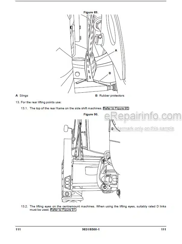 Photo 8 - JCB 3CXG Operators Manual Backhoe Loader 9831-8500