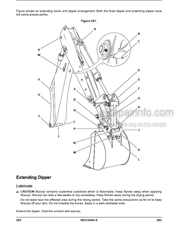 Photo 4 - JCB 3CX 4CX 5CX Operators Manual Backhoe Loader 9831-0400