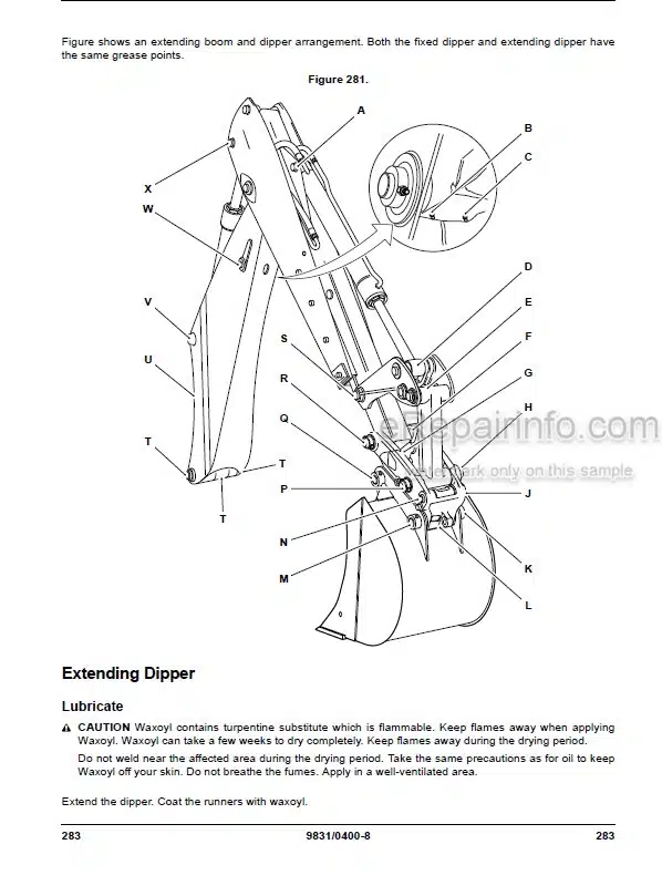 Photo 6 - JCB 3CX 4CX 5CX Operators Manual Backhoe Loader 9831-0400