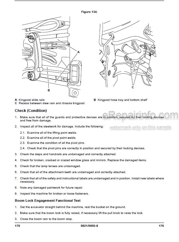 Photo 7 - JCB 3CX Operators Manual Backhoe Loader 9821-9250