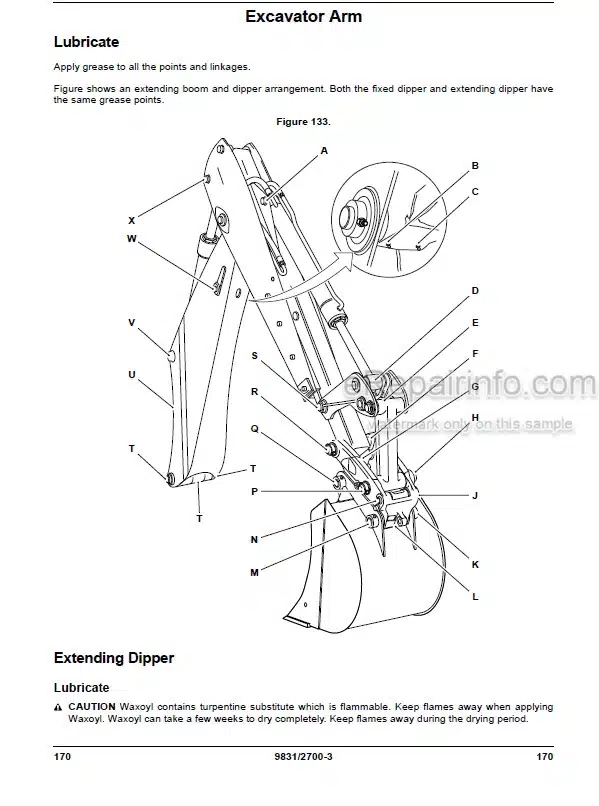 Photo 2 - JCB 3CX Operators Manual Backhoe Loader 9831-1500