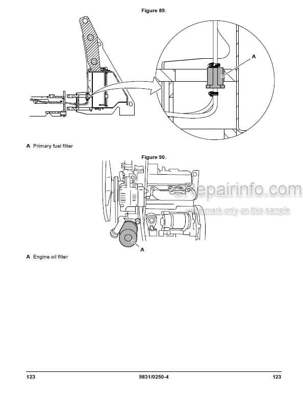 Photo 3 - JCB 403 Operators Manual Wheel Loader 9831-0250