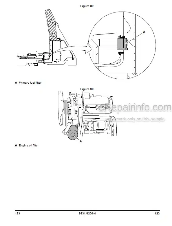 Photo 2 - JCB 403 Operators Manual Wheel Loader 9831-0250