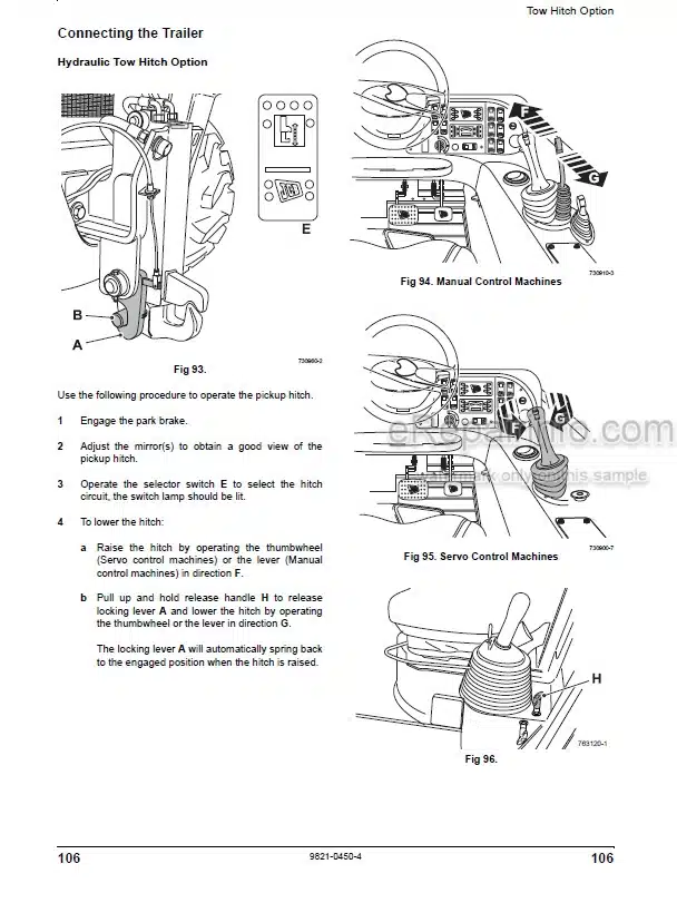 Photo 8 - JCB 524-50 527-55 Loadall Operators Manual Telescopic Handler