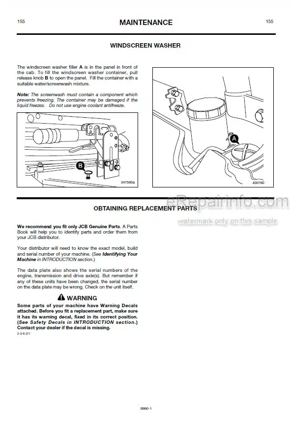 Photo 6 - JCB 530-110 530-70 Loadall Operators Manual Telescopic Handler 9821-7850