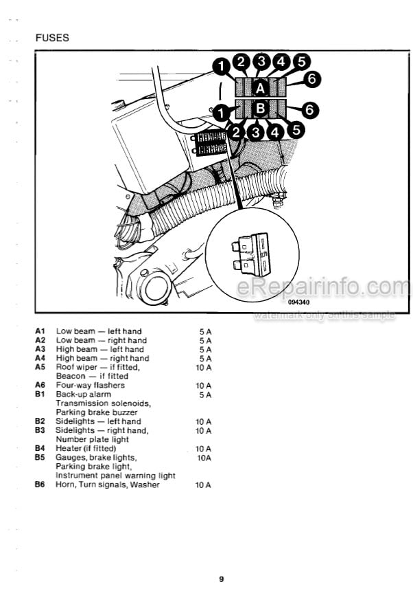 Photo 9 - JCB 930 Handbook Rough Terrain Forklift 9801-7510