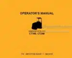Photo 5 - JCB CT160 CT260 Operators Manual Tandem Roller 9831-7750