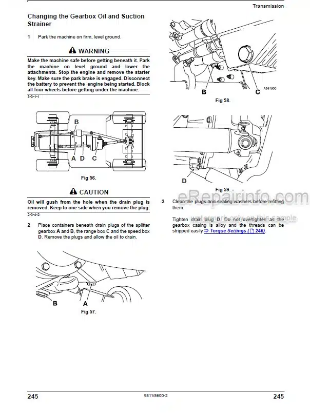 Photo 7 - JCB 3CX 4CX Manual Easy Advanced Controls Operators Manual Backhoe Loader 9811-5200