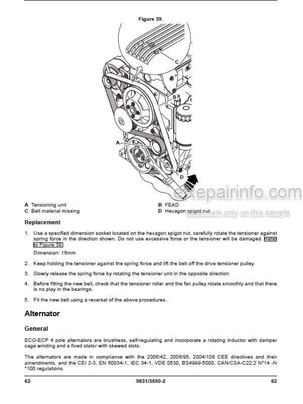 Photo 7 - JCB 3CX Compact Operators Manual Backhoe Loader 9831-1400