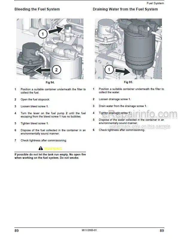 Photo 2 - JCB G17 G17Q G20R G22 G22Q G30R G33 G33Q Operators Manual Generator 9811-2800