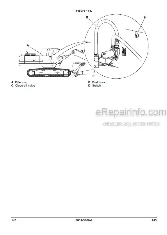 Photo 6 - JCB 3CXG Operators Manual Backhoe Loader 9831-8500