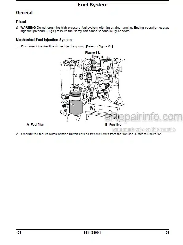 Photo 6 - JCB VM116 Operators Manual Roller 9831-2800