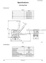Photo 5 - JCB VMP8 Operators Manual Vibrating Plate 332-A4353