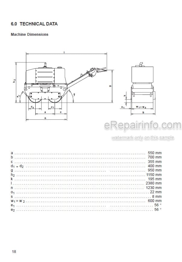 Photo 12 - JCB Vibromax VMD62 Instruction Manual Duplex Roller 01103-28035A