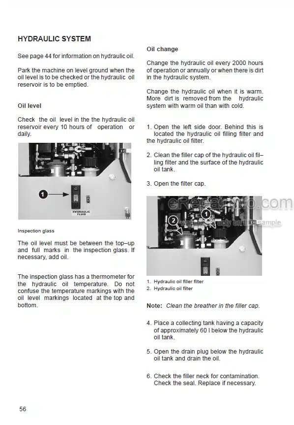 Photo 7 - JCB Vibromax VMD80 Instruction Manual Duplex Roller 04100-28135A