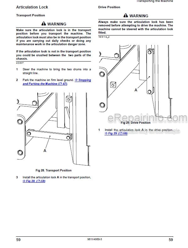 Photo 4 - JCB Vibromax VMT860 Operators Manual Roller 9811-4950