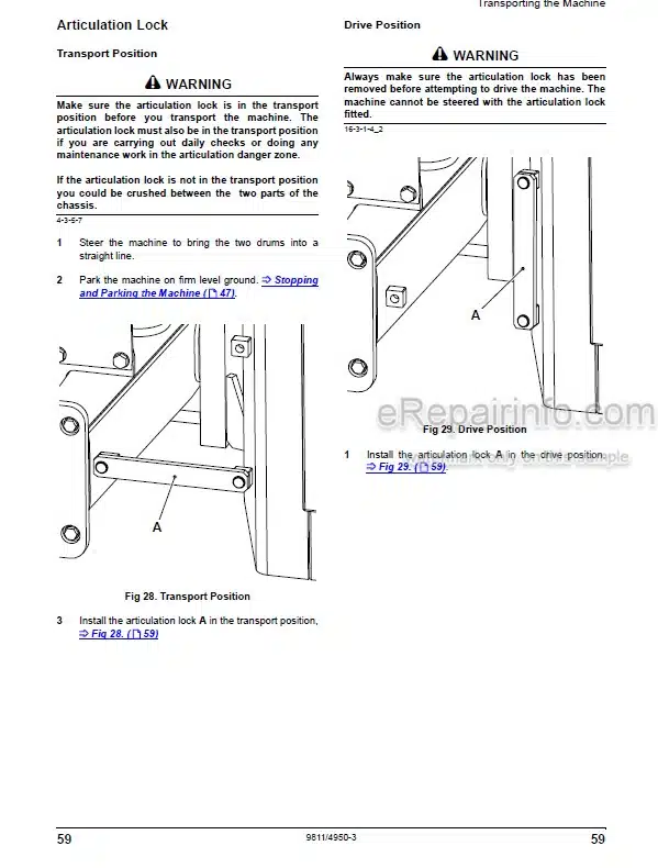 Photo 3 - JCB Vibromax VMT860 Operators Manual Roller 9811-4950