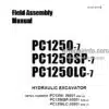 Photo 4 - Komatsu Galeo PC1250-7 PC1250SP-7 PC1250LC-7 Field Assembly Manual Hydraulic Excavator SEAW003700